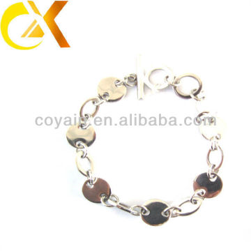 Ladies locking stainless steel women hand bracelets